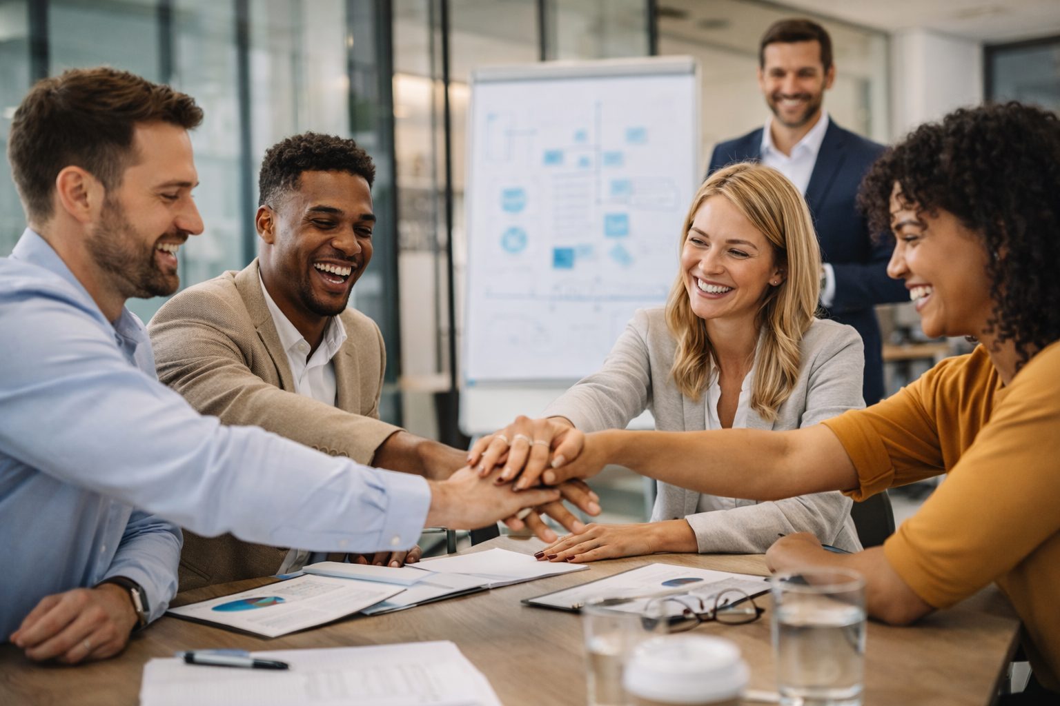 Séminaire d'équipe en entreprise